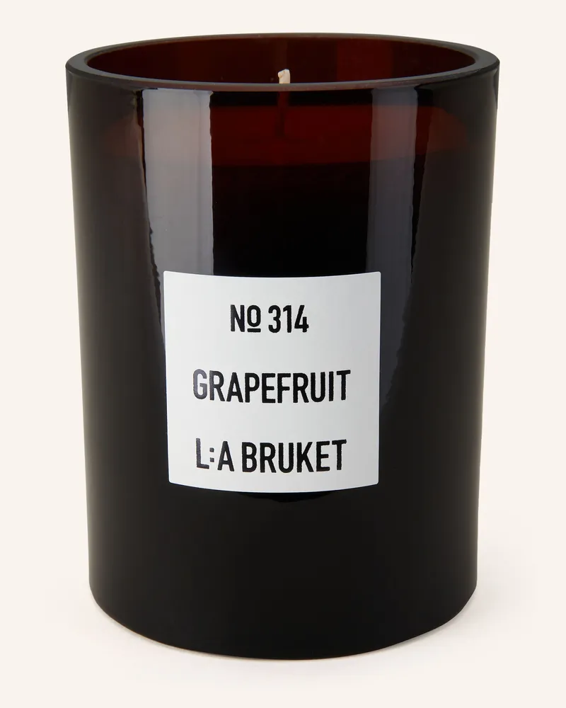 L:A Bruket Duftkerze GRAPEFRUIT Braun