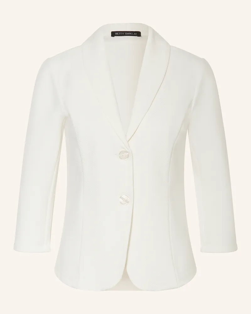 Betty Barclay Blazer mit 3/4-Arm Weiss