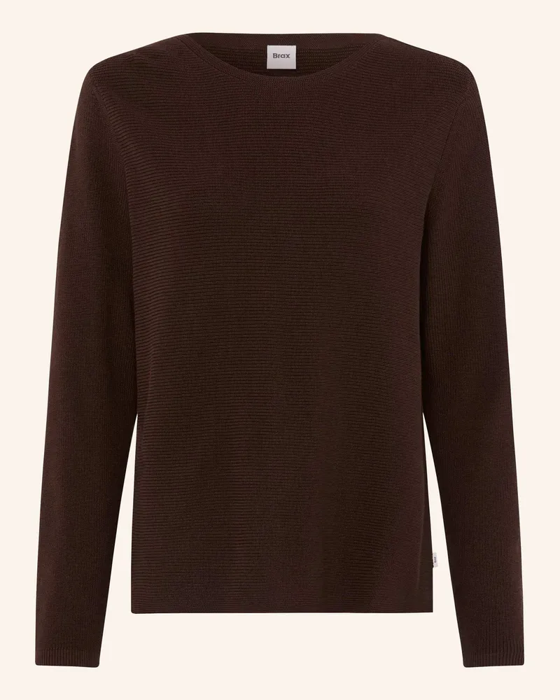 Brax Strickpullover Style Lesley braun Braun