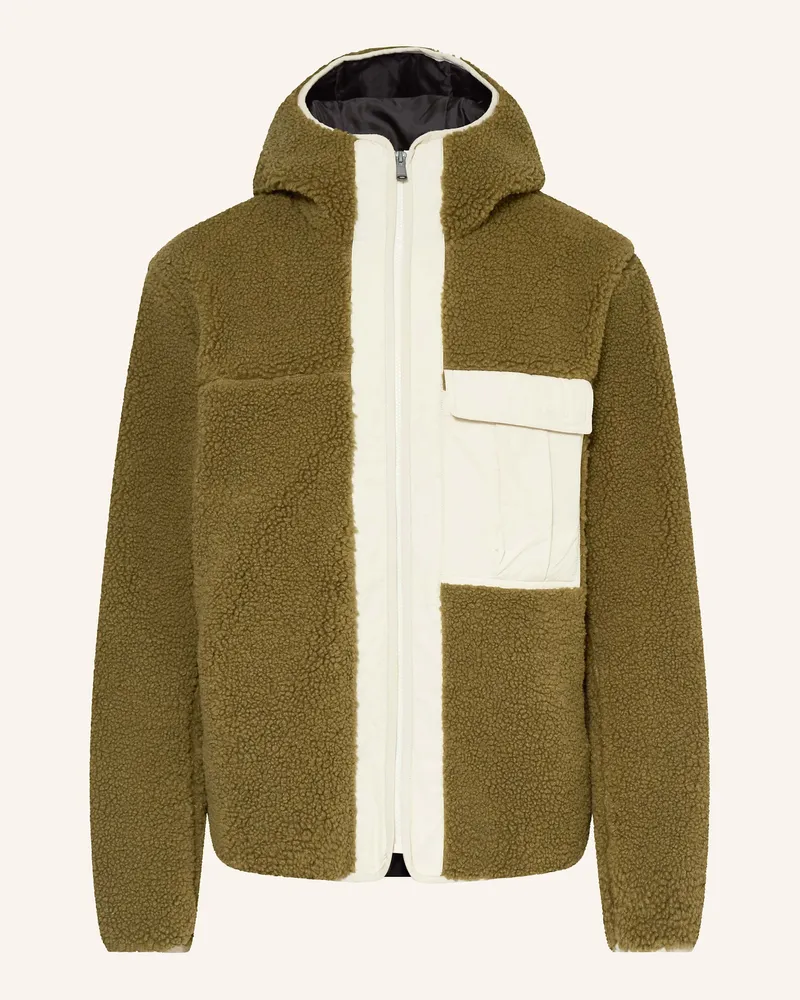 Oakley Teddyfell-Jacke SNOWDRIFT Khaki