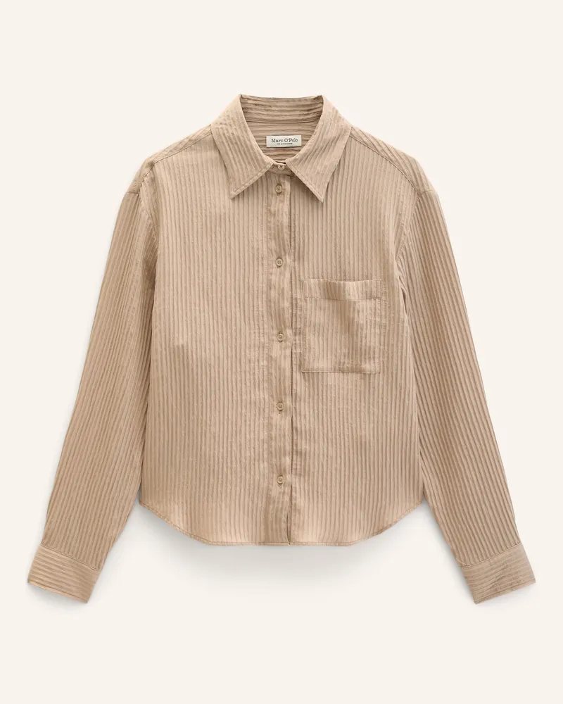 Marc O'Polo Streifenbluse beige Beige