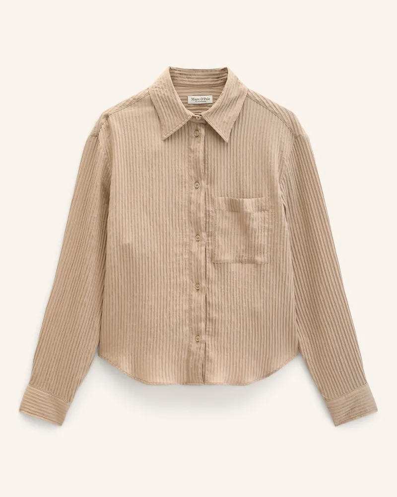 Marc O'Polo Streifenbluse beige Beige
