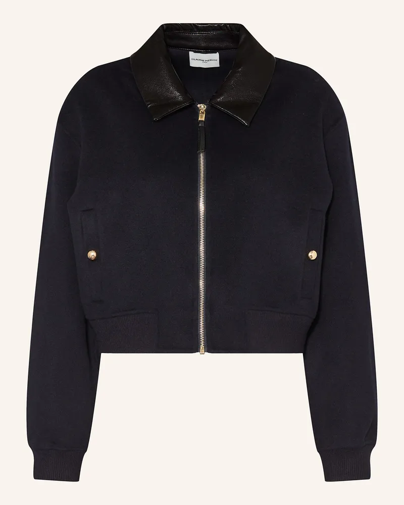 Claudie Pierlot Kastenjacke Dunkelblau