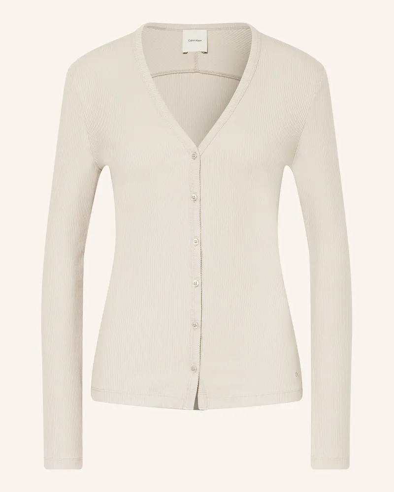 Calvin Klein Jerseyjacke Beige