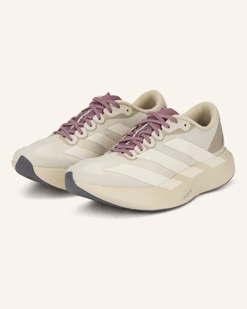 adidas Laufschuhe Adizero Evo Sl 2 beige Hellgrau
