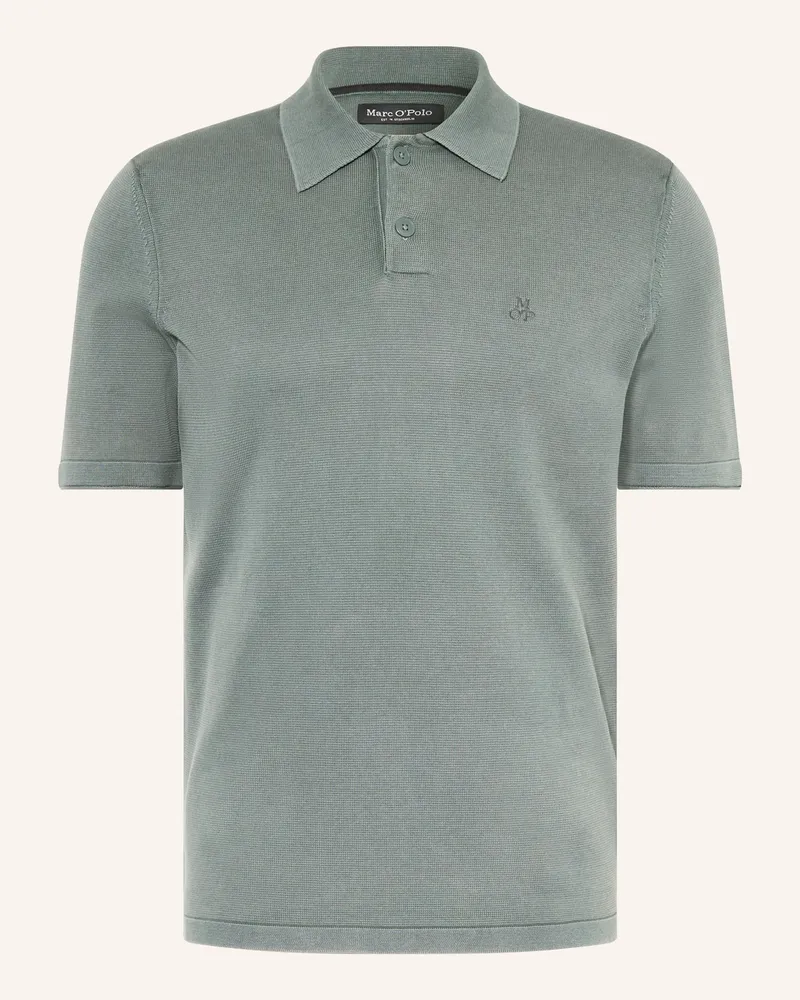 Marc O'Polo Piqué-Poloshirt grau Dunkelgrau