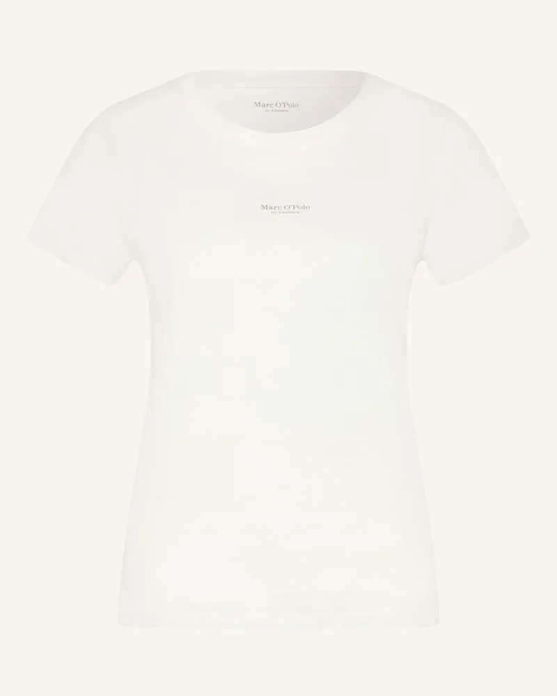 Marc O'Polo Schlafshirt weiss Weiss