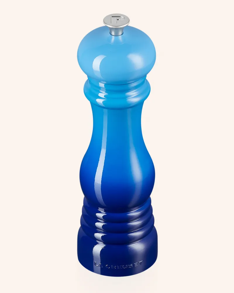 Le Creuset Pfeffermühle blau Blau