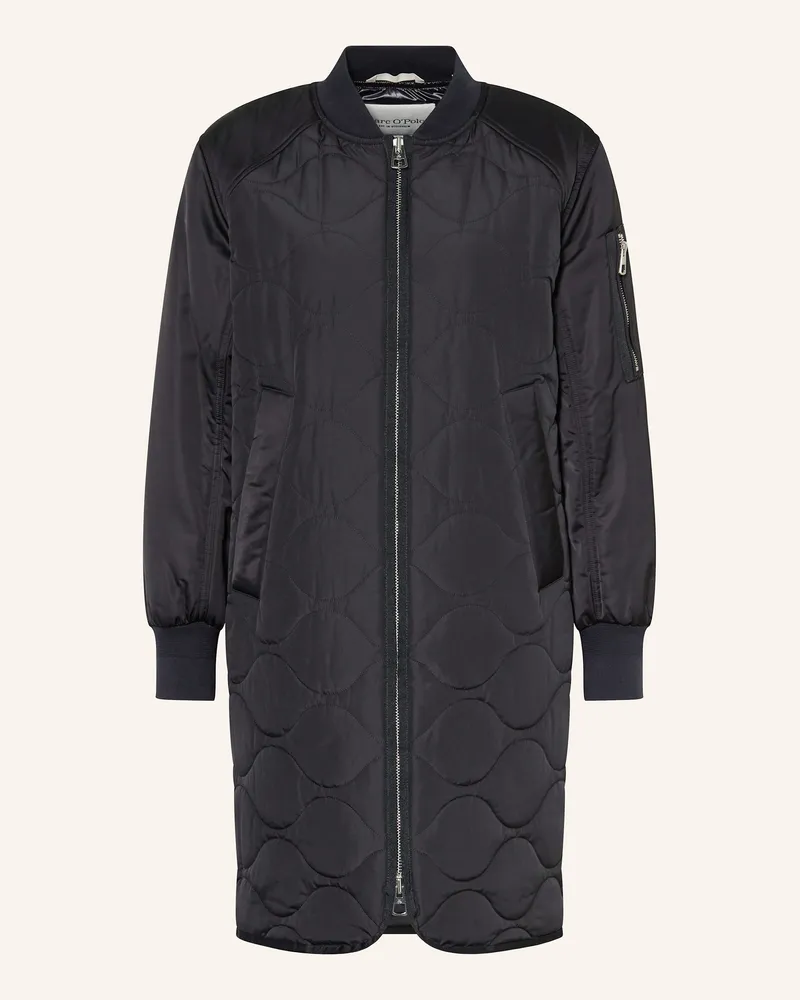 Marc O'Polo Steppmantel Schwarz