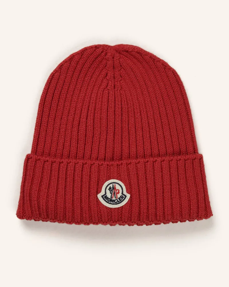 Moncler Mütze rot Rot