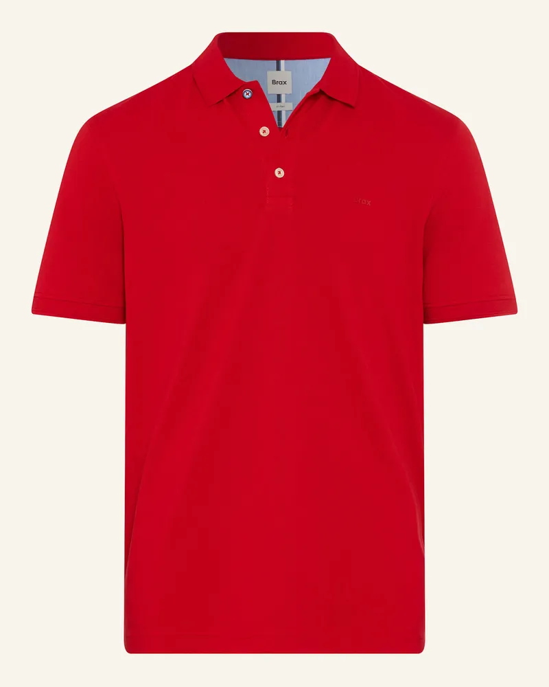 Brax Piqué-Poloshirt STYLE PETE Rot