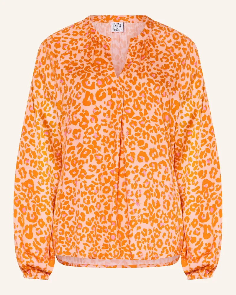 Emily van den Bergh Blusenshirt orange Orange