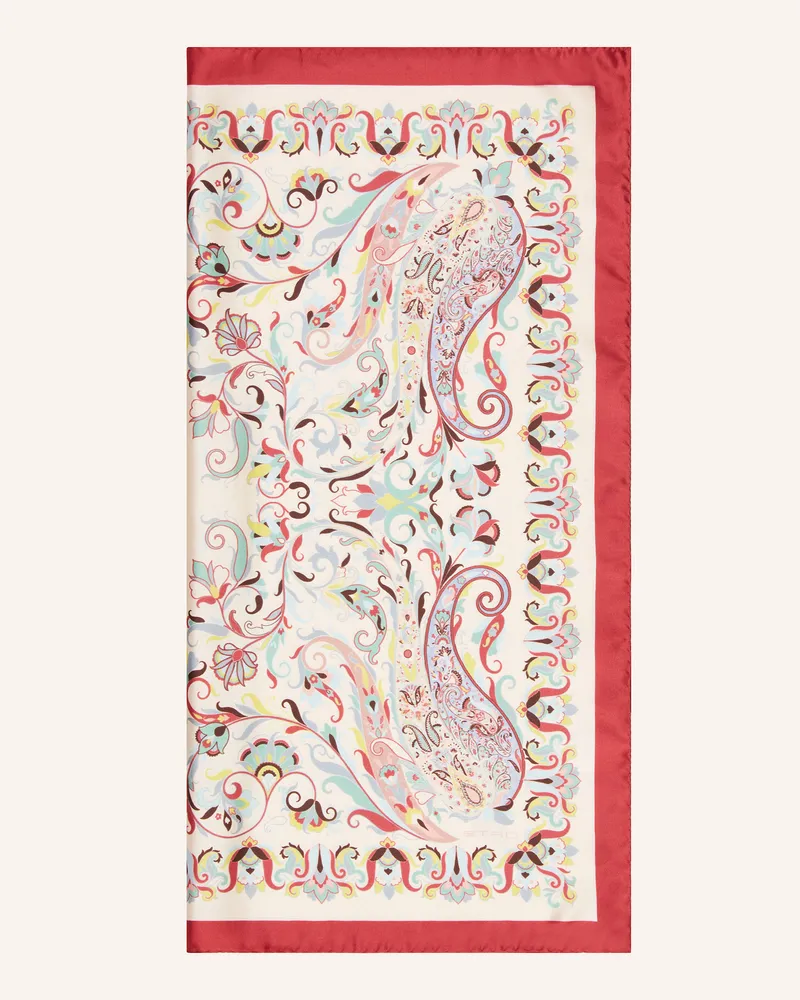 Etro Seidentuch Dunkelrot