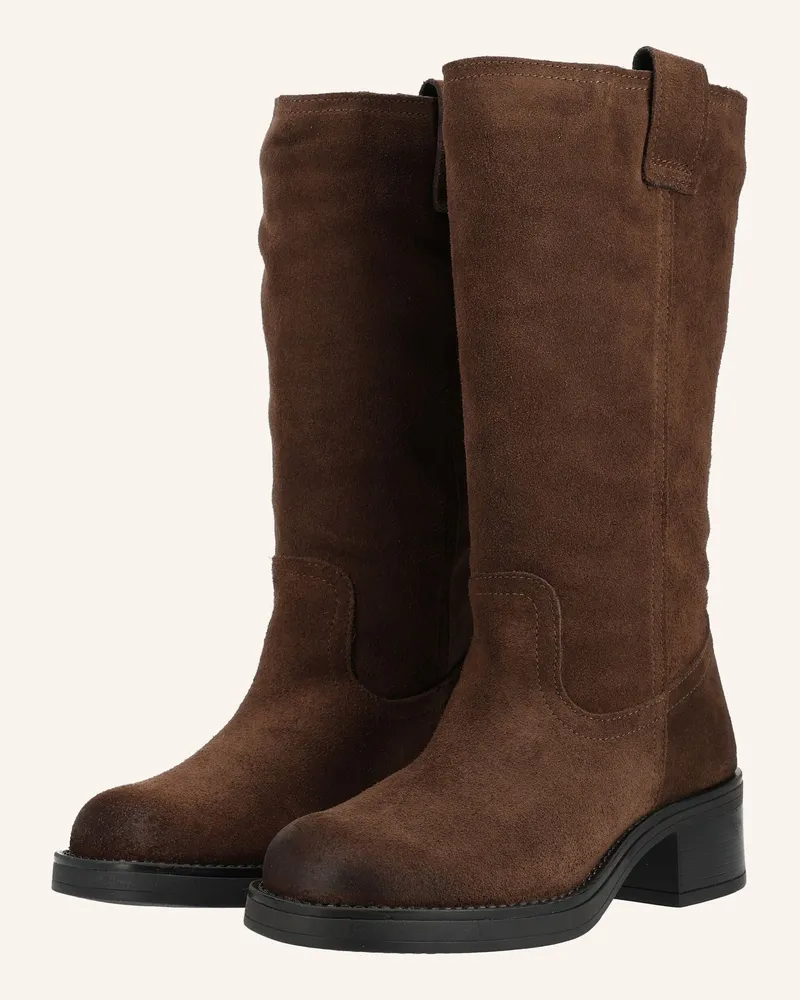Pavement Stiefel Anneli Suede braun Braun