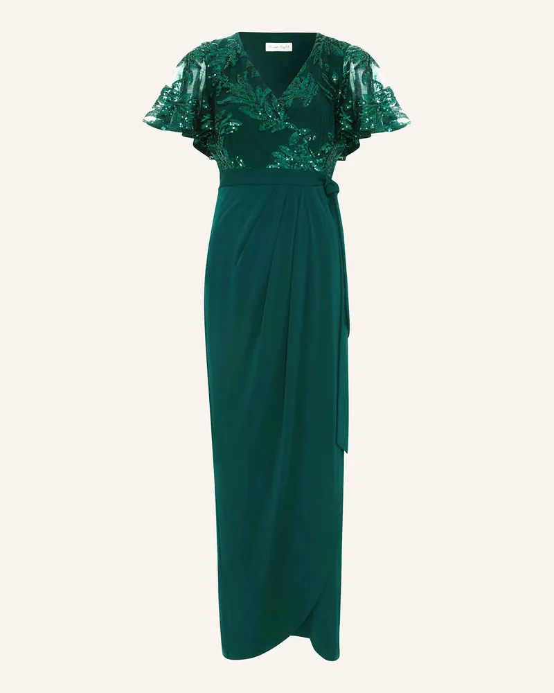 Phase Eight Abendkleid MINTY mit Pailletten Dunkelgrün