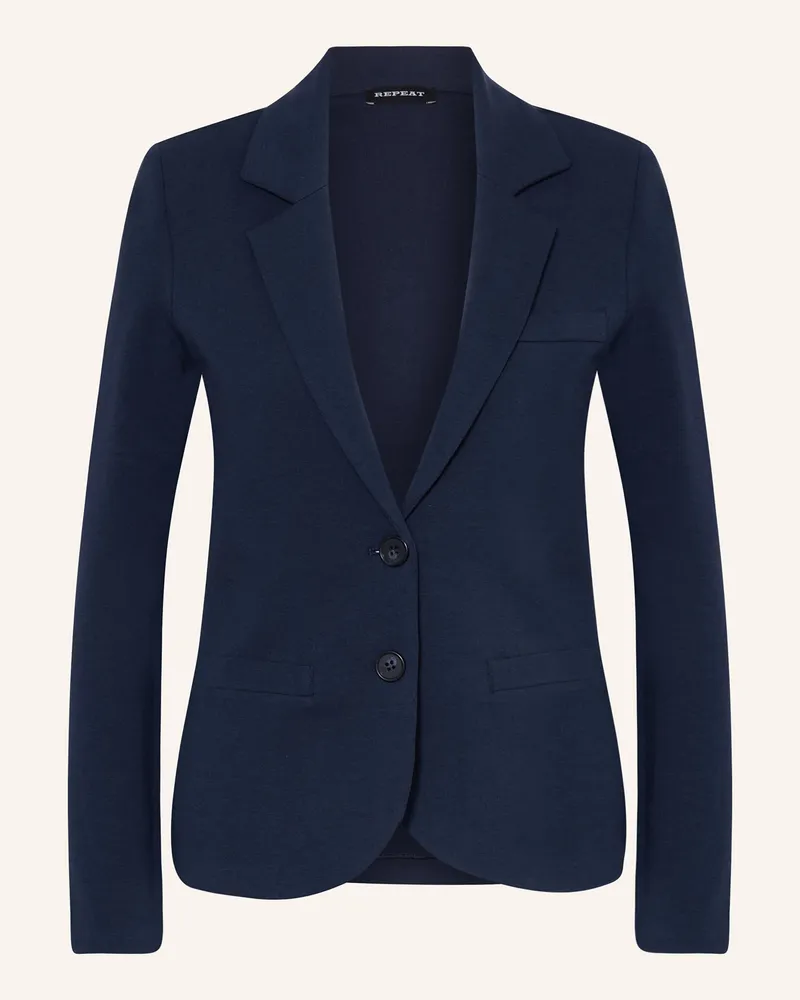 Repeat Jerseyblazer Dunkelblau