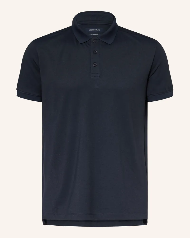 Strokesman's Jersey-Poloshirt Dunkelblau