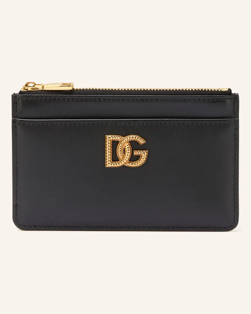 Dolce & Gabbana Kartenetui schwarz Schwarz