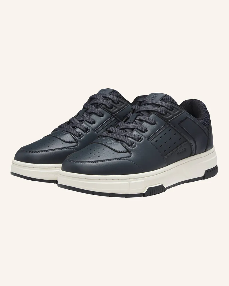 HUGO BOSS Sneaker YARROW_TENN_MEPU Dunkelblau