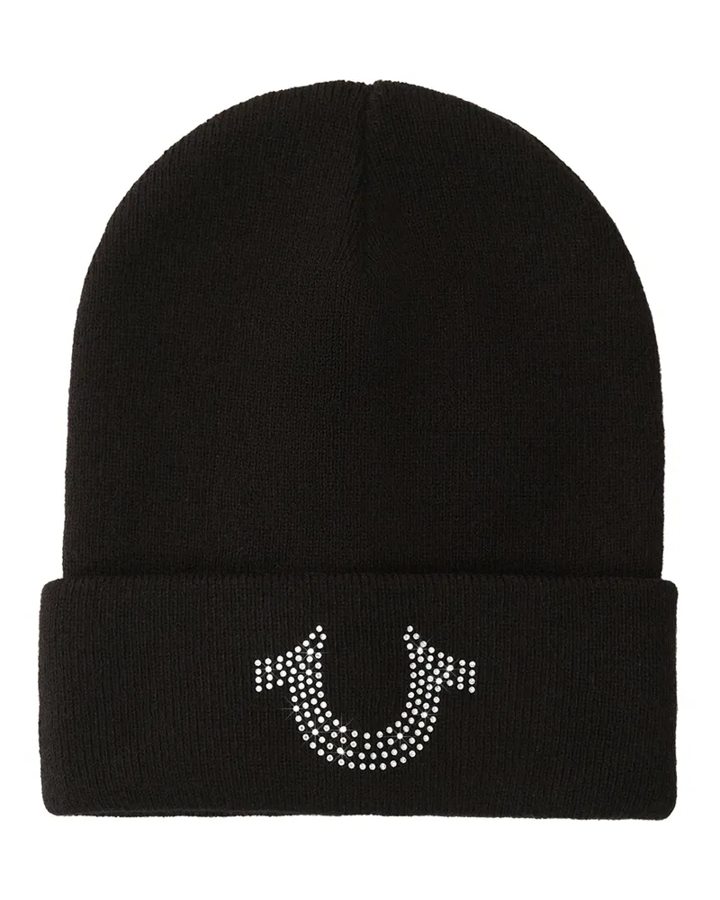 True Religion Beanie CRYSTAL Schwarz