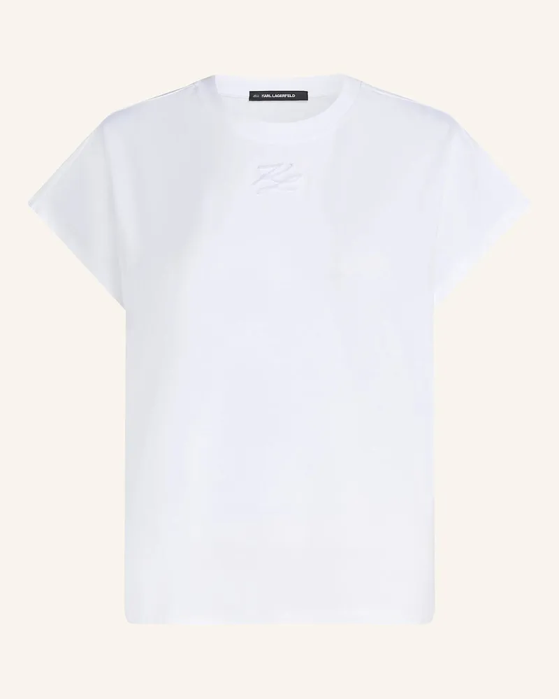 Karl Lagerfeld T-Shirt weiss Weiss