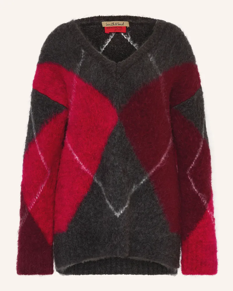 Smith & Soul Pullover Dunkelrot