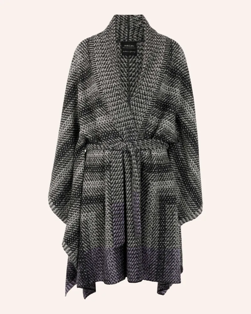 Marc Cain Mantel schwarz Weiss