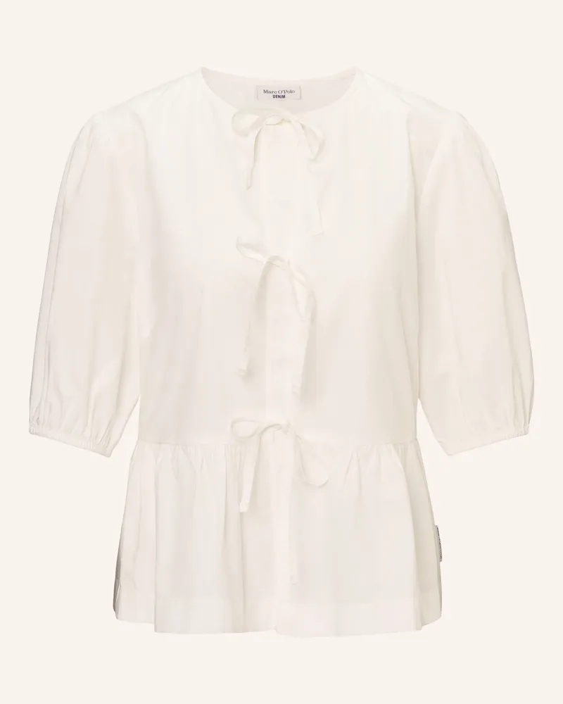 Marc O'Polo Bluse weiss Weiss