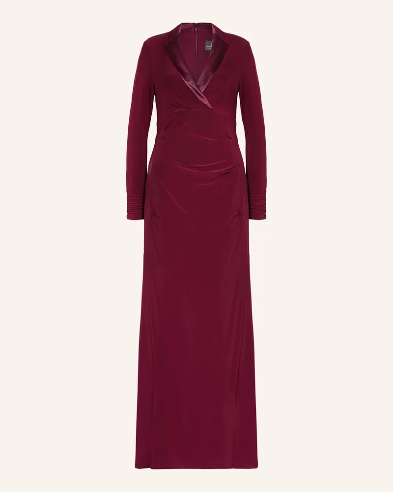 Adrianna Papell Abendkleid Dunkelrot