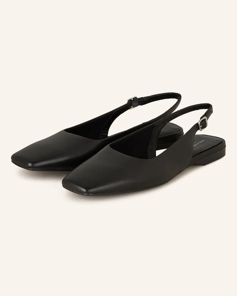 Vagabond Slingballerinas Delia schwarz Schwarz