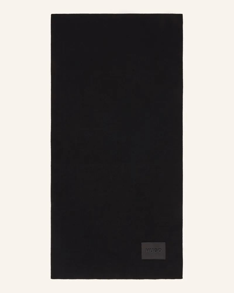 HUGO BOSS Schal ZEVON Schwarz