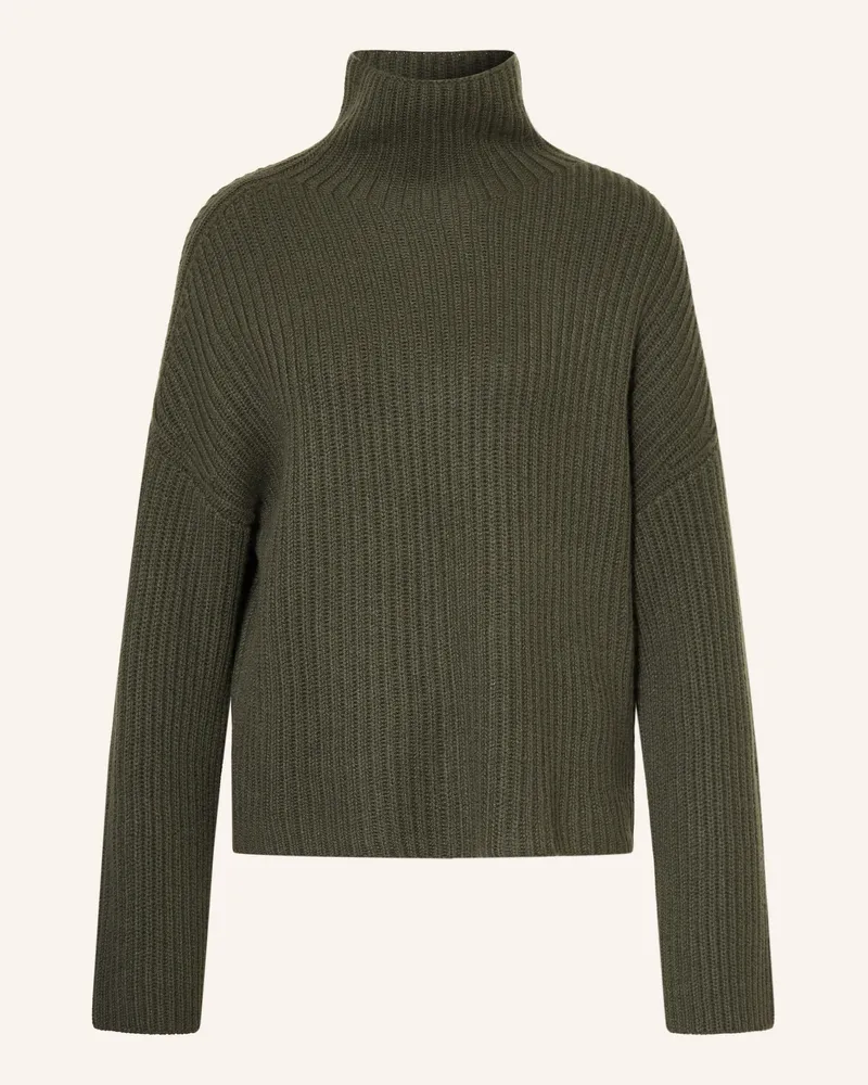 (THE MERCER) N.Y. Cashmere-Pullover gruen Dunkelgrün