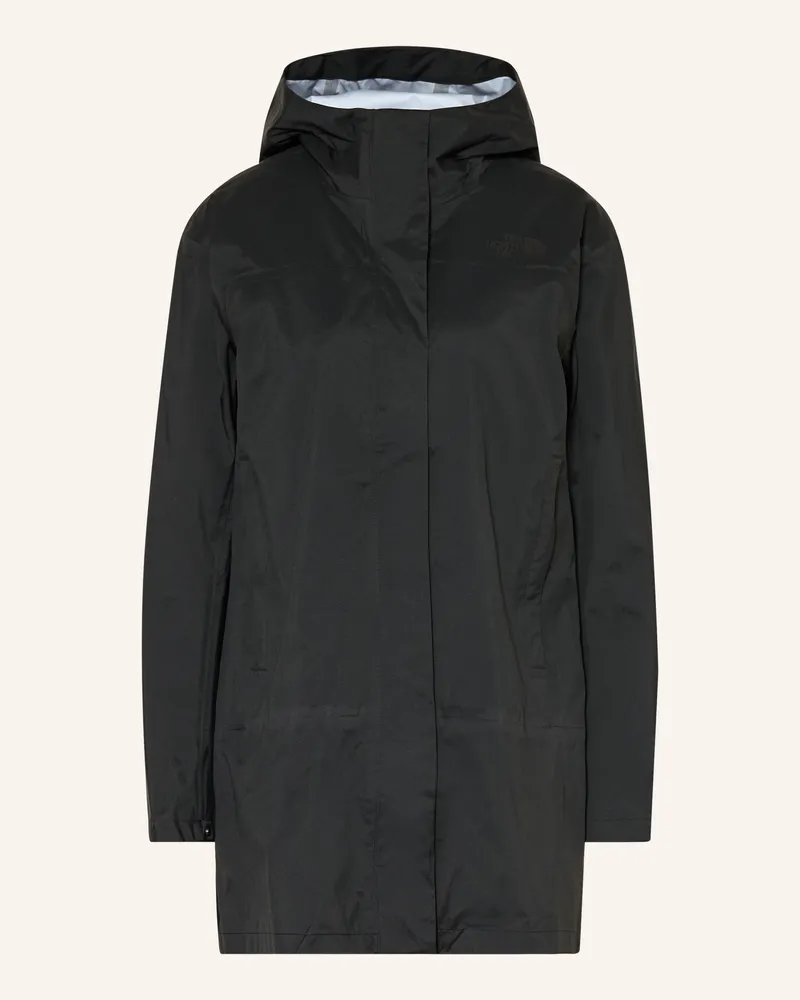 The North Face Regenparka Voyage 3l Hooded schwarz Schwarz