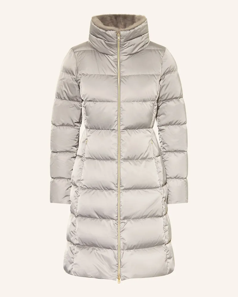 Herno Steppmantel grau Hellgrau