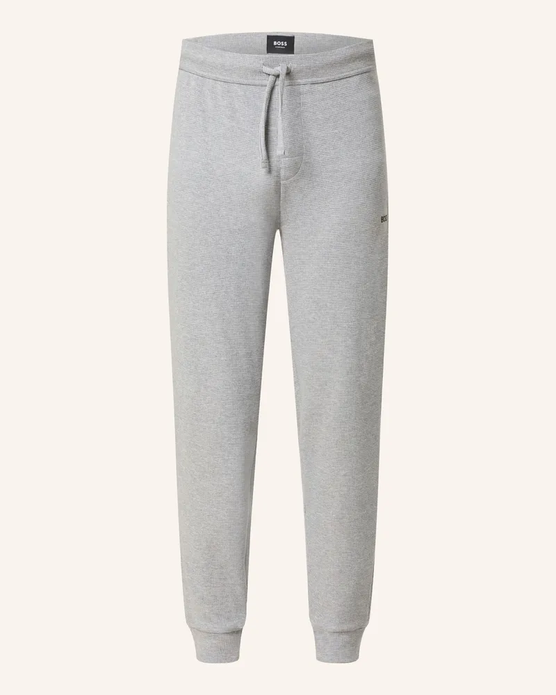 HUGO BOSS Schlafhose Grau