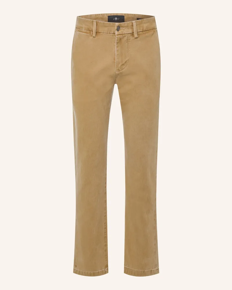 7 for all mankind Chino Slimmy Chino Regular Slim Fit beige Beige