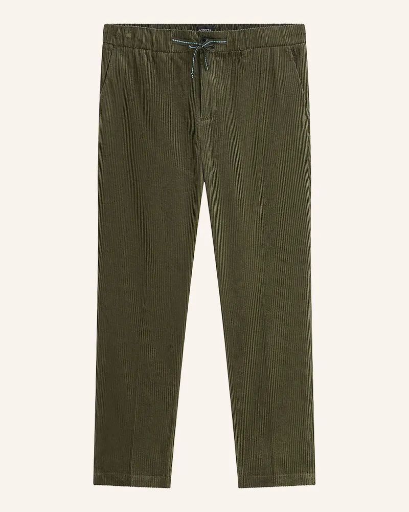 Scotch&Soda Cordhose Slim Fit gruen Dunkelgrün