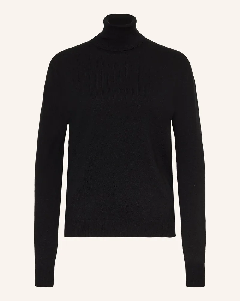 Jil Sander Rollkragenpullover schwarz Schwarz