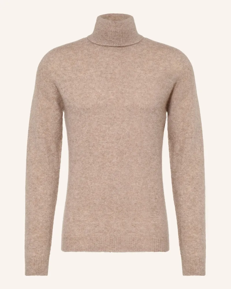 Roberto Collina Rollkragenpullover Mit Cashmere beige Taupe