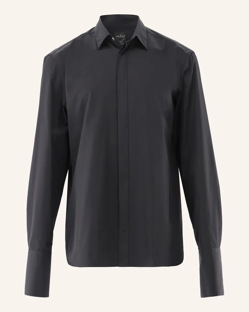 van Laack Hemd Tailor Fit schwarz Schwarz