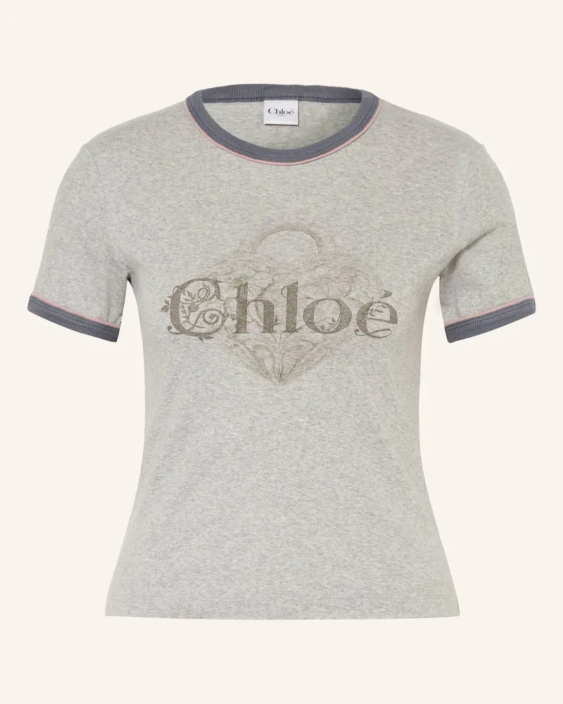 Chloé T-Shirt grau Grau