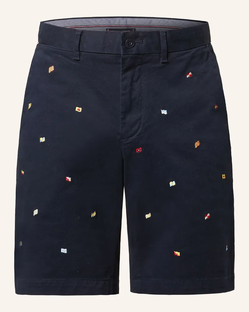 Tommy Hilfiger Chinoshorts BROOKLYN Slim Fit Dunkelblau