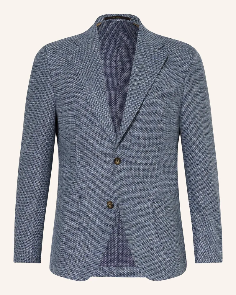 windsor. Sakko Giro Shaped Fit blau Hellblau