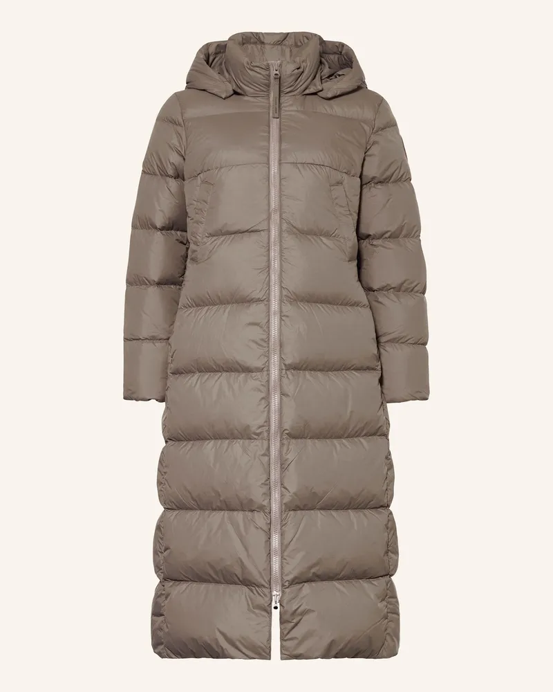 Canada Goose Daunenmäntel MYSTIQUE mit abnehmbarer Kapuze Taupe
