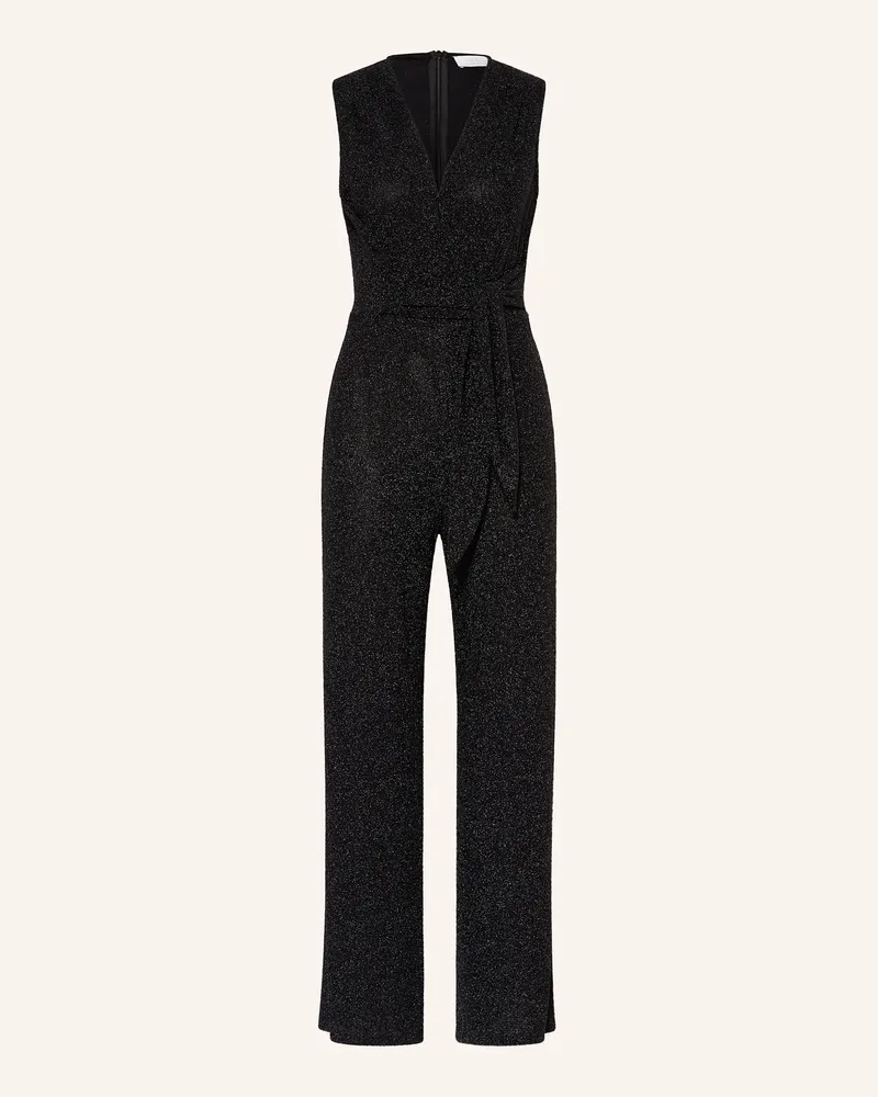 Rich&Royal Jumpsuit Mit Glitzergarn schwarz Schwarz