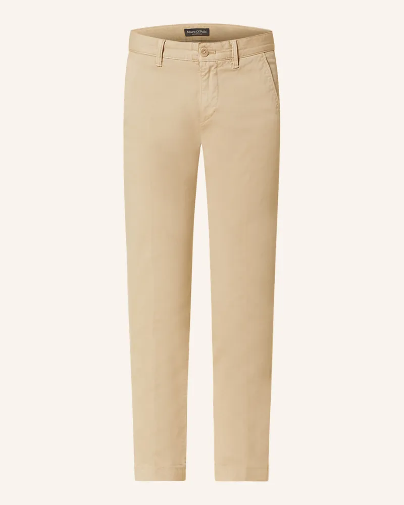 Marc O'Polo Chino Stig Shaped Fit beige Hellbraun
