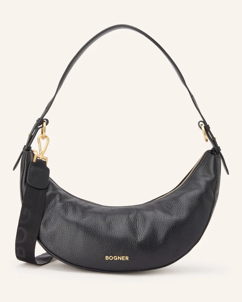 Bogner Schultertasche Kyla schwarz Schwarz