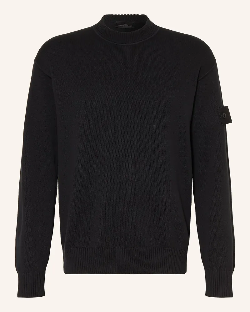 Stone Island Pullover Ghost schwarz Schwarz