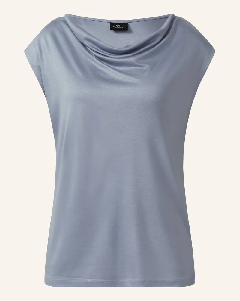 S.Oliver Top blau Hellblau