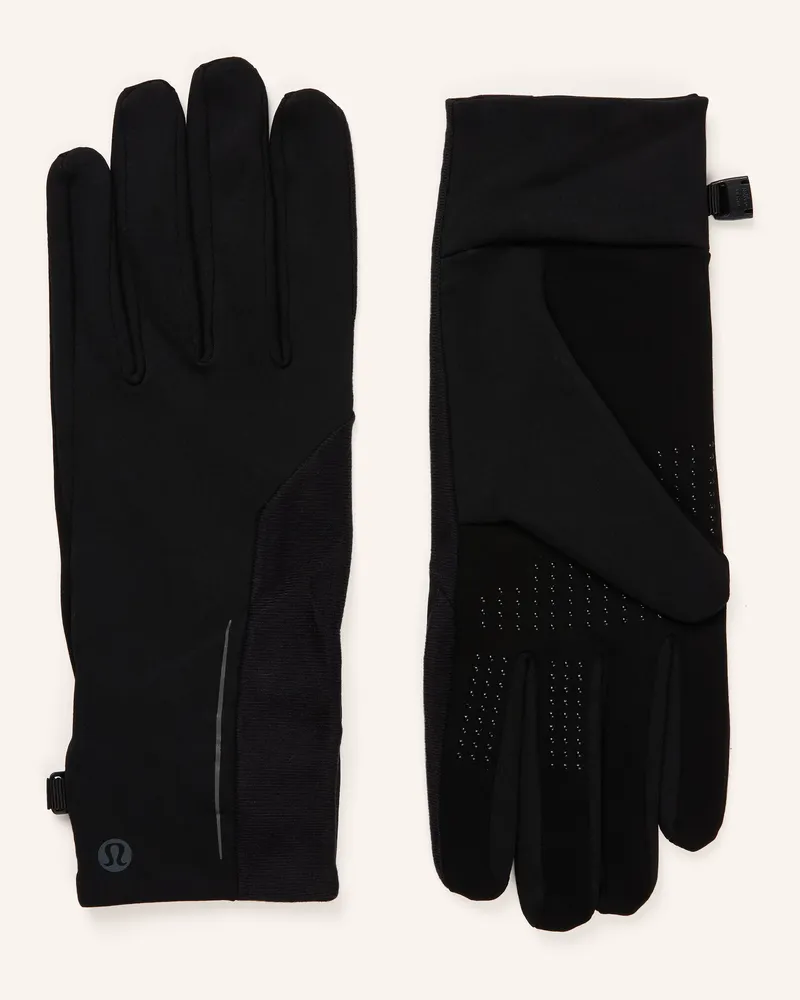 LULULEMON Multisport-Handschuhe Fast And Free Mit Touchscreen-Funktion schwarz Schwarz